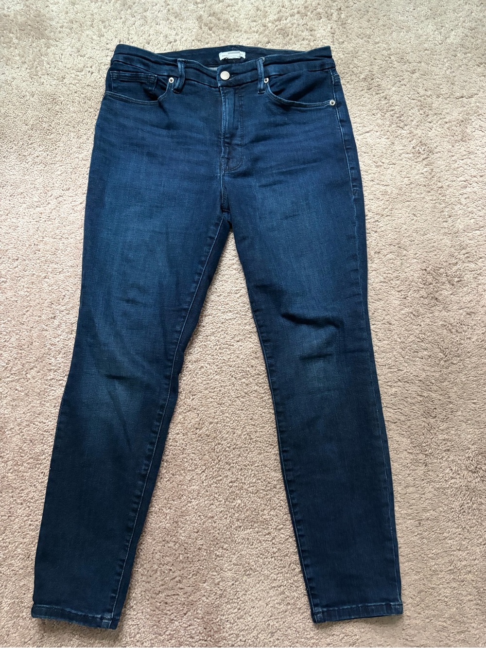 Good American Good Legs Crop Jeans Size 10/30